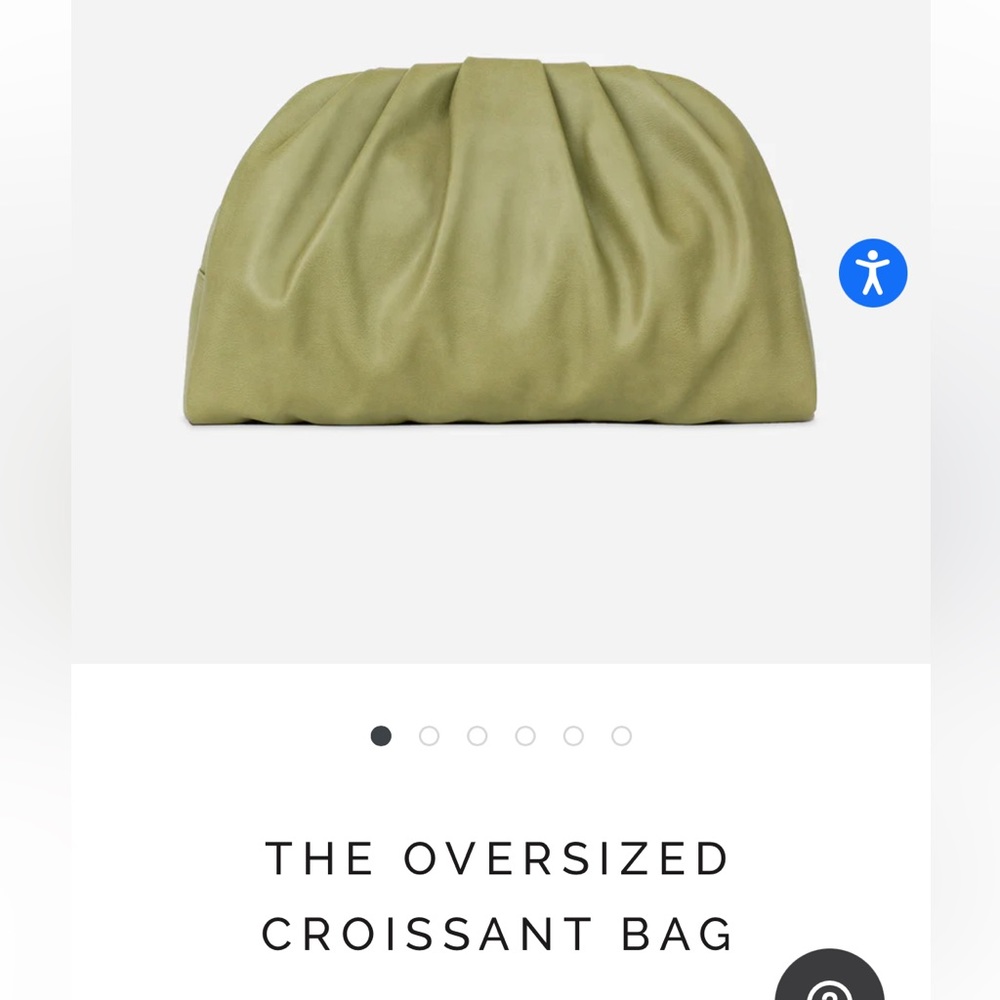 Fawn Design Olive Oversized Croissant Bag